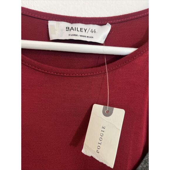 Bailey 44 Gray and Red Midi Dress - Picture 2 of 12